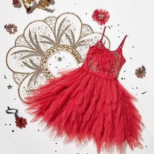 Tutu du Monde Decadent Dream Tutu Dress in Cherry